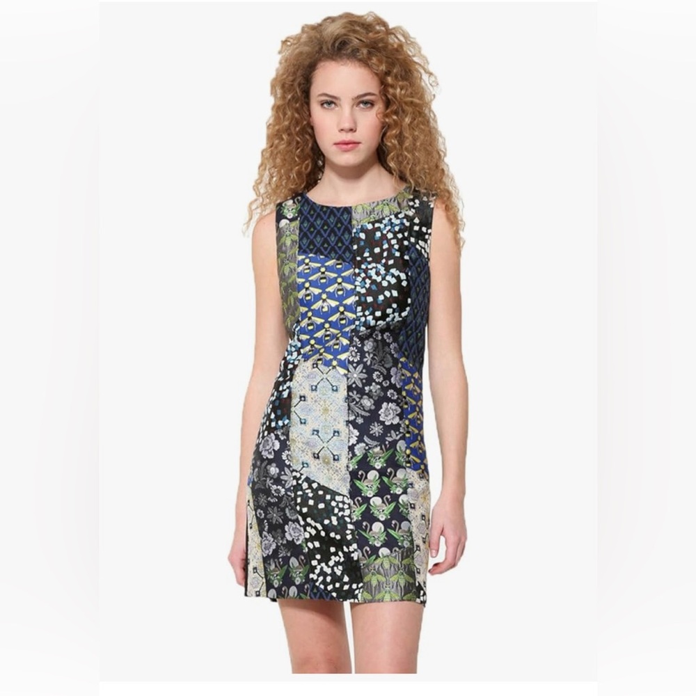 Desigual Women's Multicoloured Patchwork Penelope… - image 1